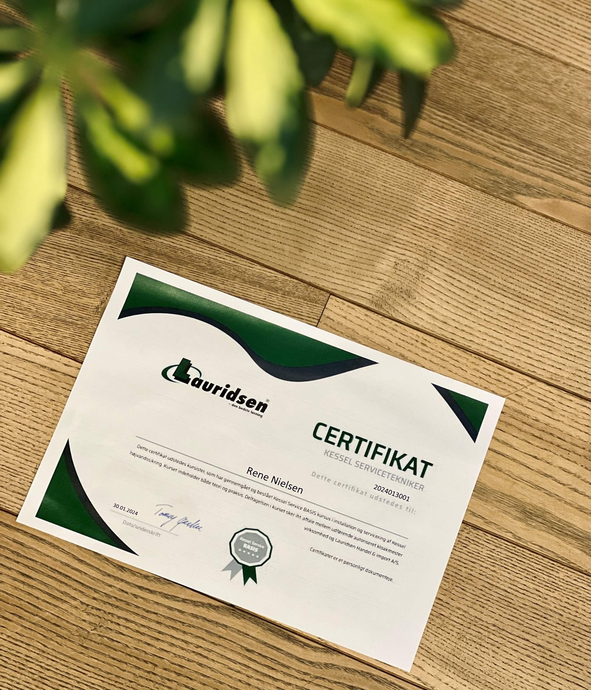 Rene certifikat