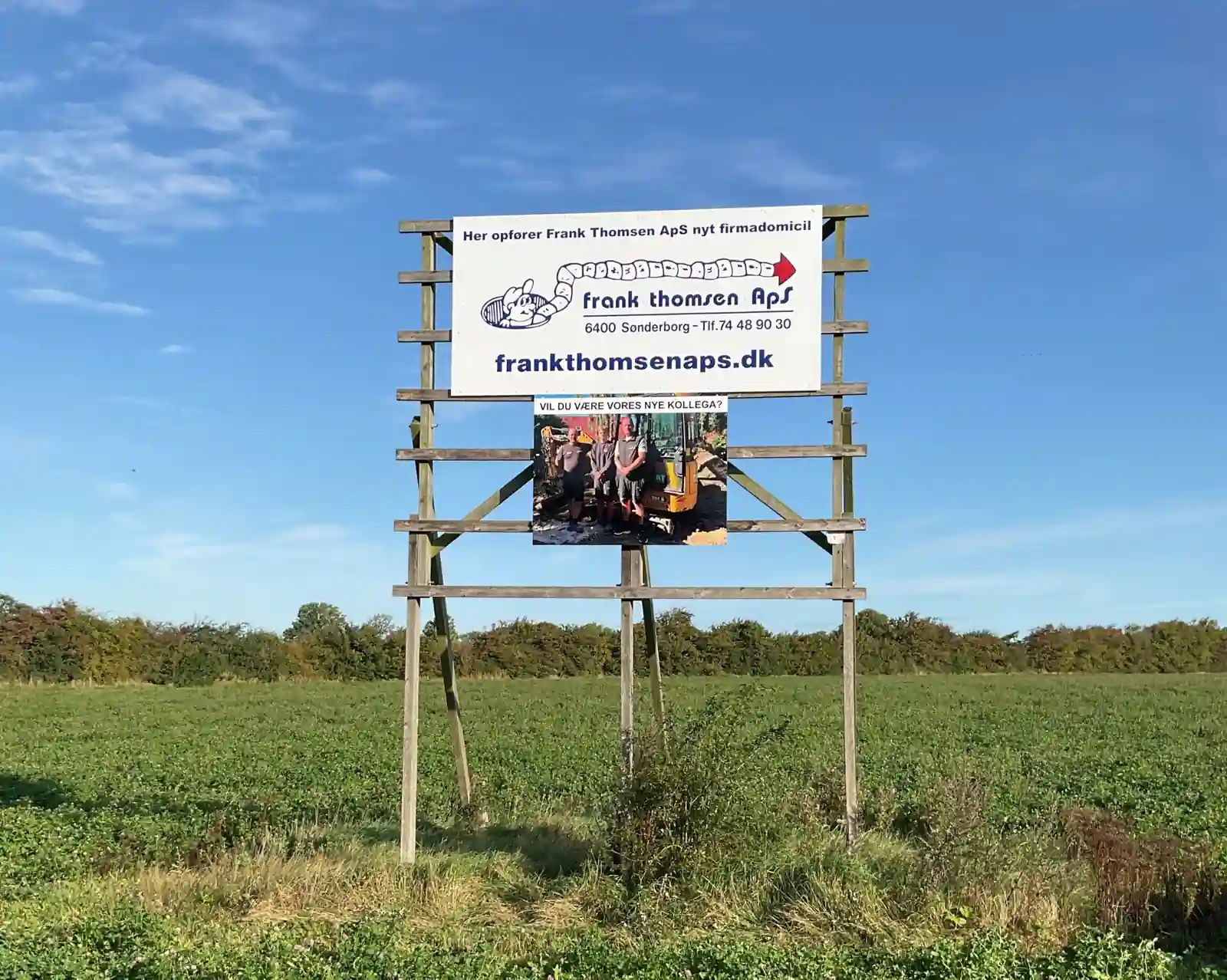 Frank Thomsen, nyt firmadomicil 2026